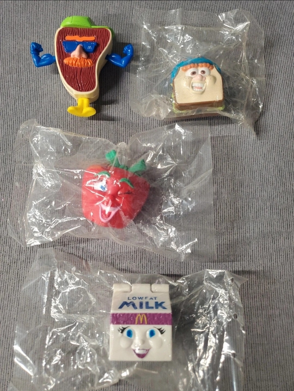Vintage 1993 Food Fundamentals set of 4